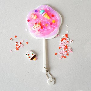아이스크림 크림손거울꾸미기세트