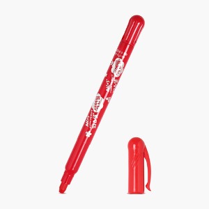 아모스 교사채점용 파스넷 색연필 빨강색 1개